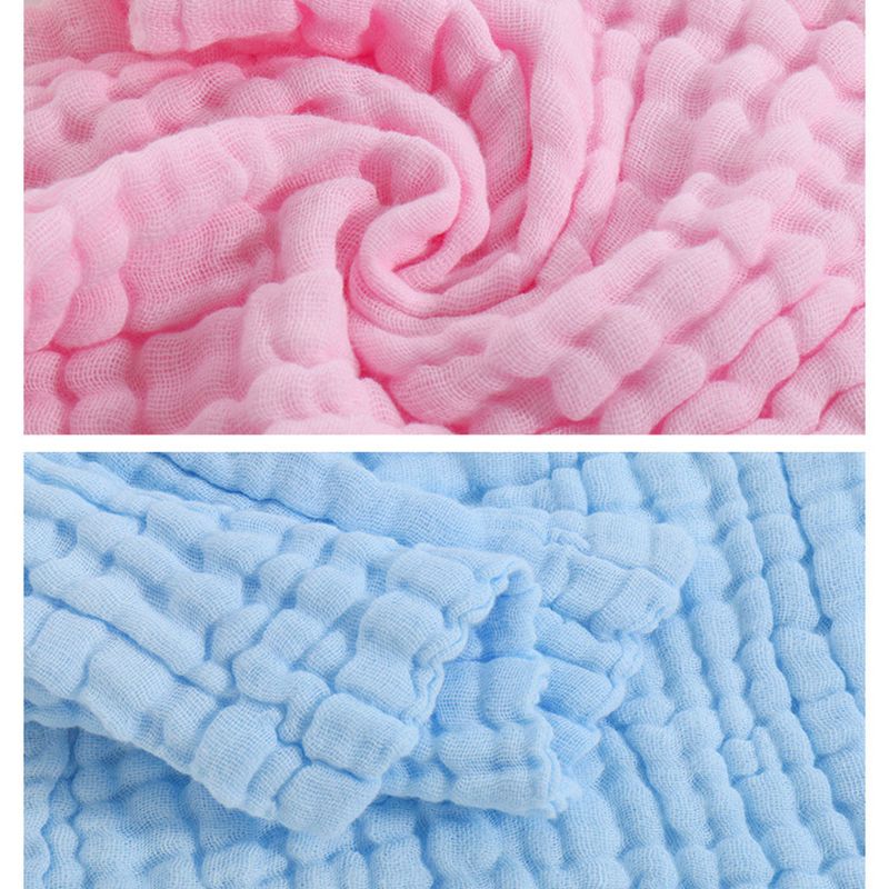 5 Stks/partij 6-Lagen Bodem Water Wassen Zakdoek Pasgeboren Baby Gezicht Handdoeken Verpleging Handdoek Grootte 30*30 Cm