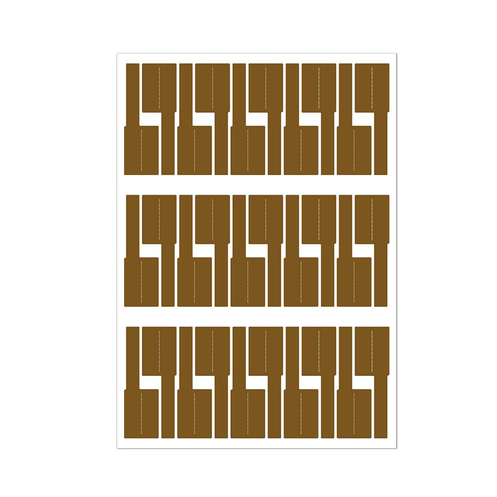 Easy mark kabellabel, scheurbestendig, waterdicht, zelfklevend voor printer, draagbare identificatietag, doe-het-zelf kabelbeheer thuis