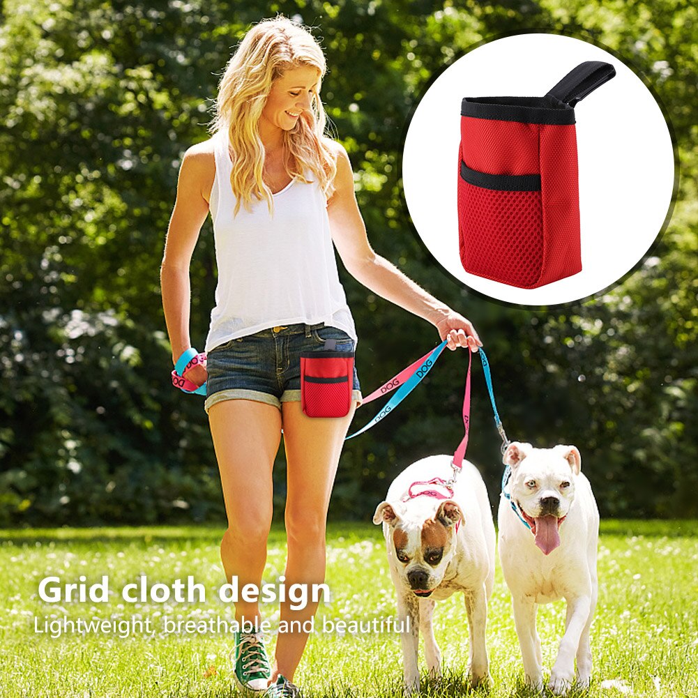 1 PC 600D Oxford Tuch Outdoor Training Tiernahrung Behandeln Tasche Snack Ausbildung Gehorsam Taille Beutel Multifunktions Tragbare Liefert