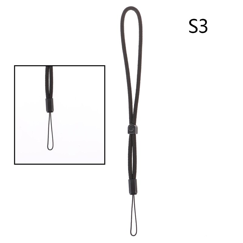 Len cap cover hånd håndledsrem snor kamera snor holder lanyard anti-tabt reb: 2