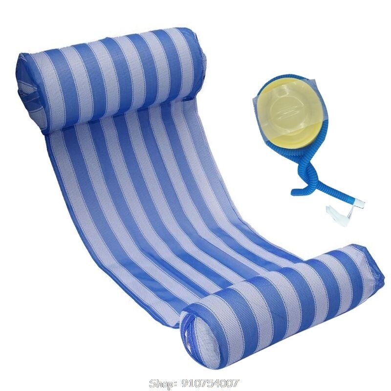 Opvouwbare Zomer Water Hangmat Zwembad Opblaasbare Mat Vlotten Drijvende Bed Voor Kids & Volwassen Zwemmen Matras N07 20