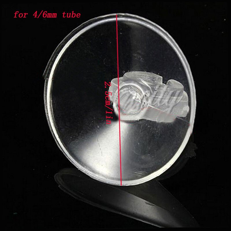 Fish Tank Oxygen tube soft suction cupSucker for Aquarium Home Accessories Air Pump Airline Tube 4/ 6mm Transparent 10pcs/set