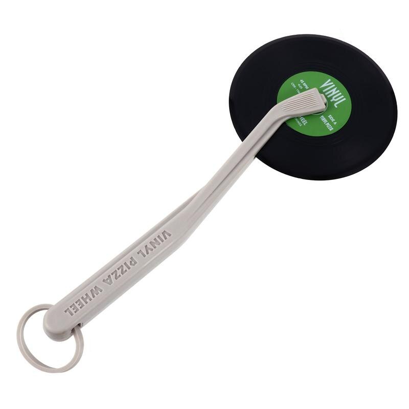 Cortador de pan con disco de vinilo para Pizza, herramienta creativa para hornear Pizza, restaurante y panadería para, 1 unidad