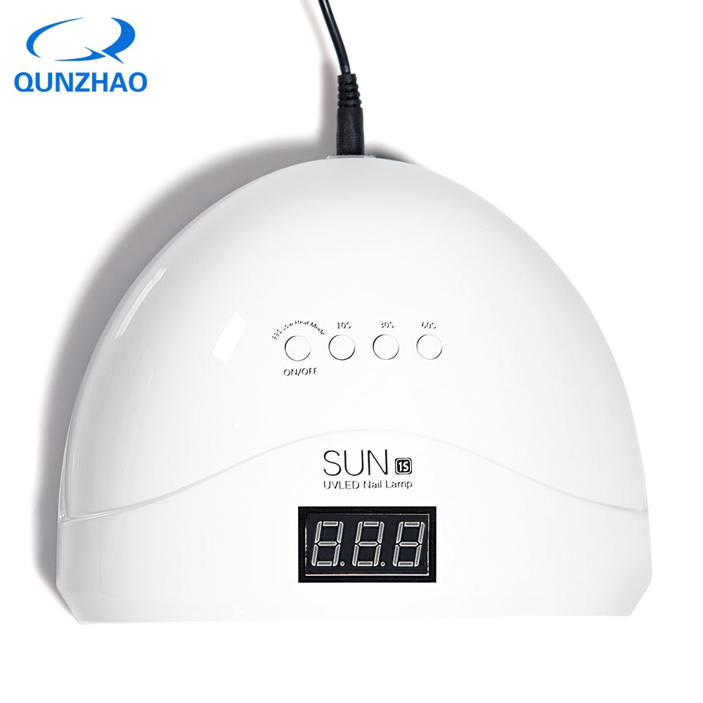 Led lampa nail sun 1s spik uv lampa sun en led lampa 30 leds 24/48w switch ultraviolett nageltork lampa vernis gel nail tool