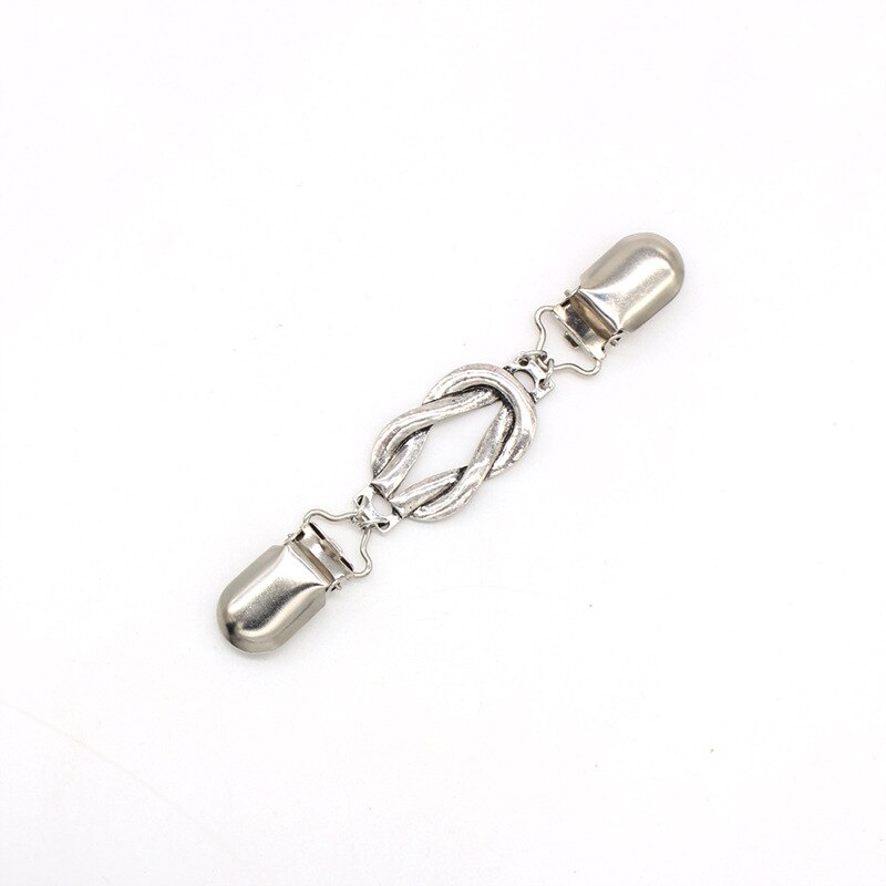 Sjaal Broche Vest Clips Voor Vrouwen Kraag Retro Parel Kristal Eend Clip Gespen Garters Accessoires Sieraden: F-2