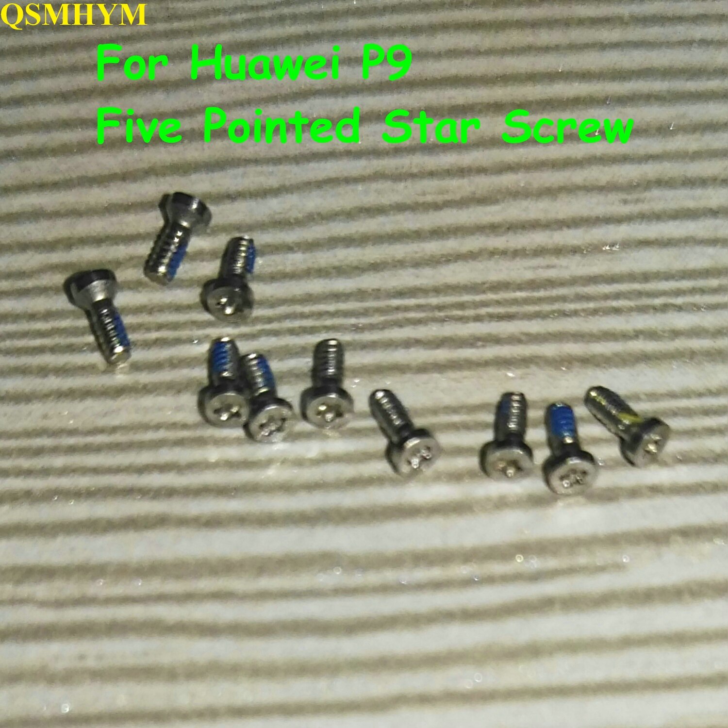 QSMHYM 10Stck Torx Fünf/Sechs Stern Schraube Pentagramm Dock Unterer Anschluss Zurück Bolzen Für Huawei P9 P8 Kamerad 8 5X