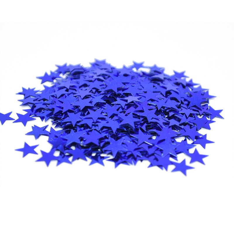 15g/bag 6mm/10mm Acrylic Stars Table Confetti Sprinkles for Wedding Birthday Party Decoration Confetti Nail Art Craft Supplies: blue / 10mm