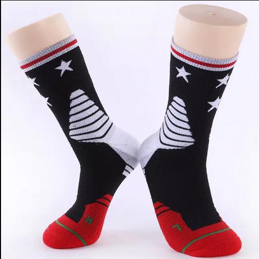 super star basketball socks, casual socks, comfortable, breathable and durable: Champagne