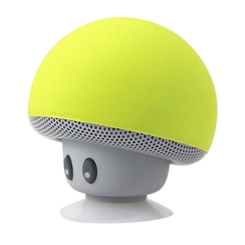 Wasserdichte Tragbare Drahtlose Mini Bluetooth Lautsprecher Loudspeake Pilz Reise Lautsprecher Für Iphone PK BTS06 Q9 A9 S28 A5 C6 A8 y3: Gelb