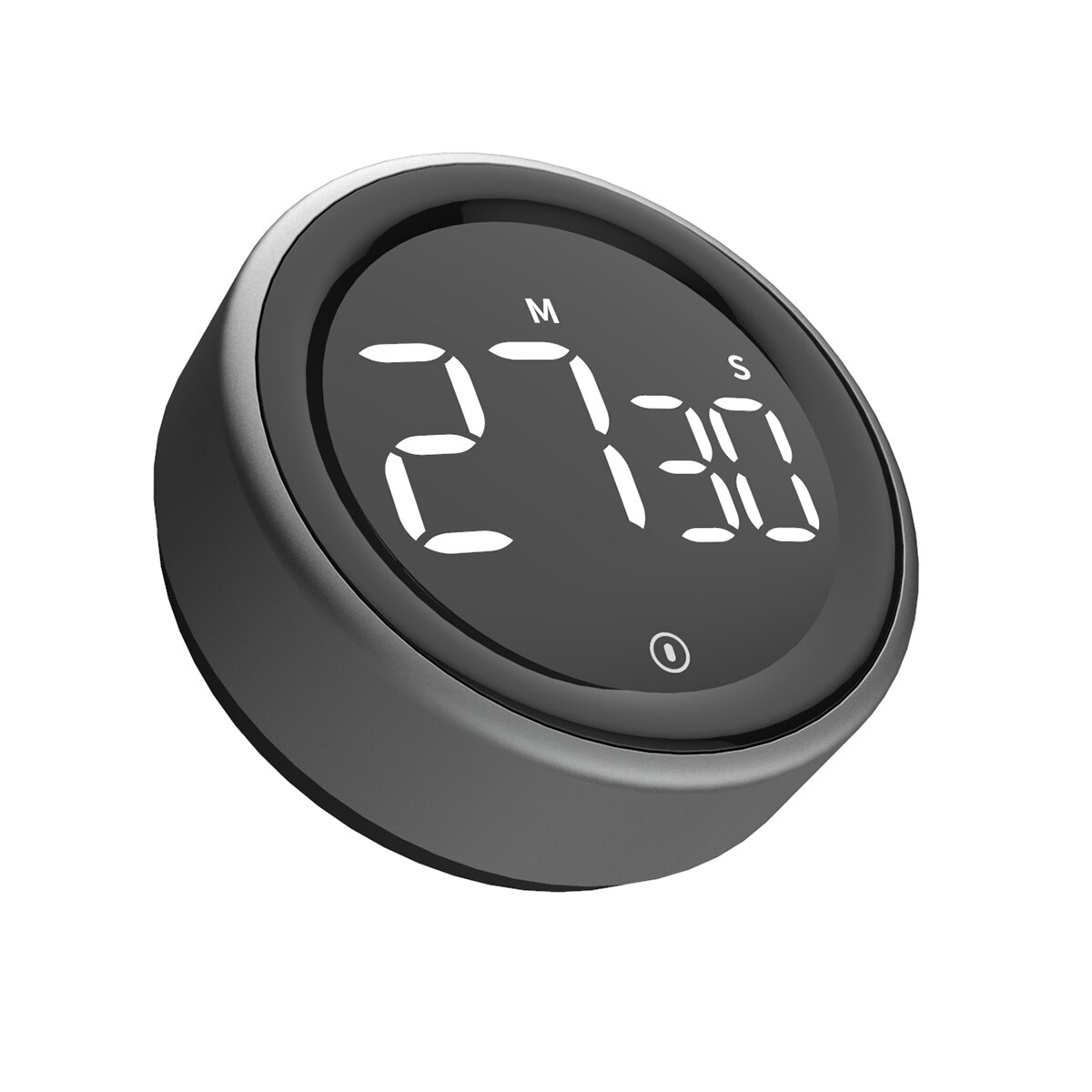 Xiaomi Youpin Digitale Kookwekker Magnetische Countdown Timer Met 3 Volume Niveaus 2 Antislip Pads Ei Met Grote led Scherm: black