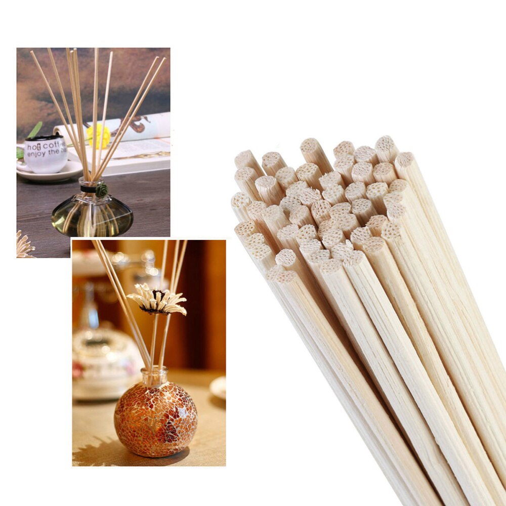100pcs Diffuser sticks Convenient Portable Oil Duffuser Rattan Oil Duffuser Reed for Home Bedroom