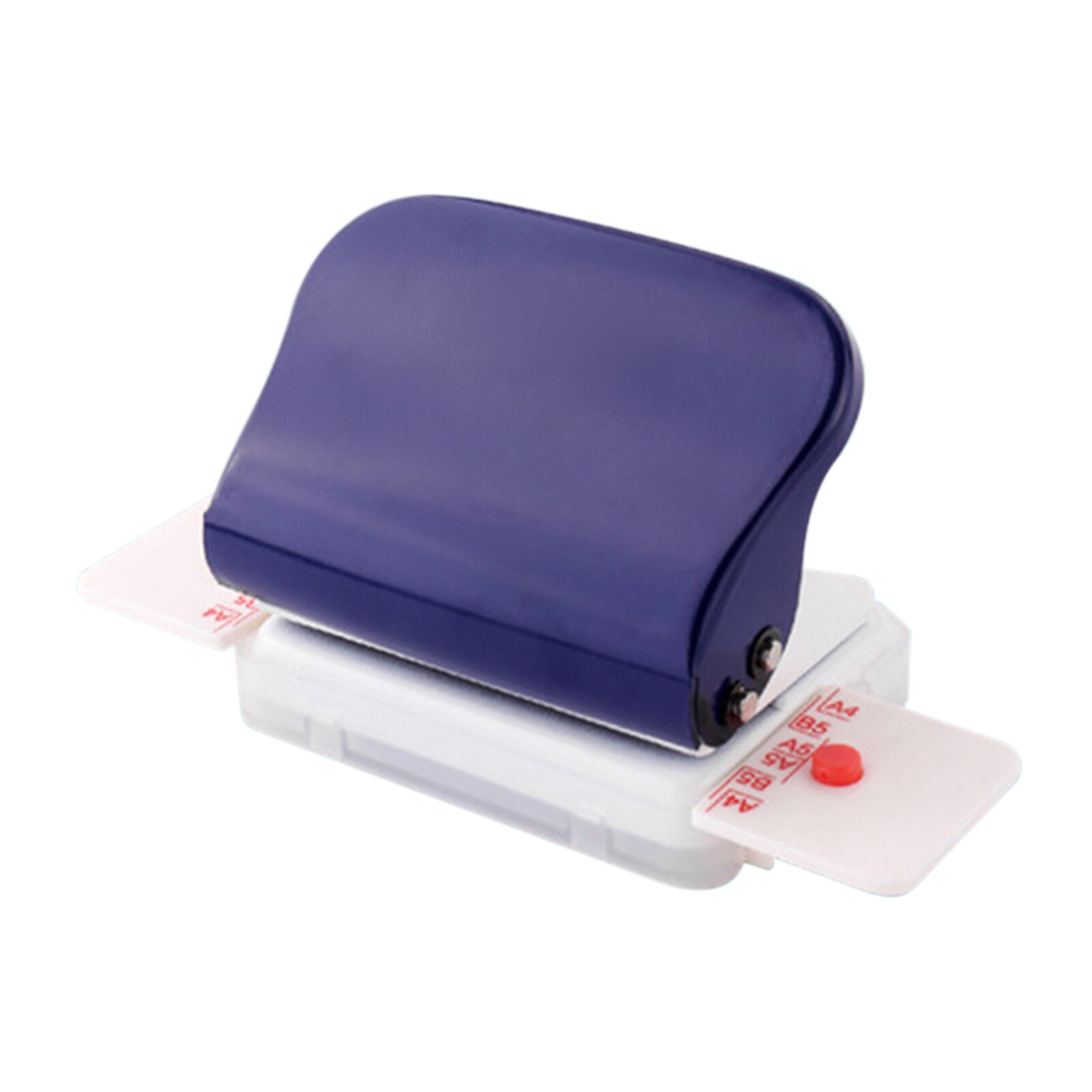 Paper Puncher Metal Notebook School 5 Sheet Capacity 6 Hole DIY Handheld For A4 A5 B5 Portable Home Office Planner Scrapbook