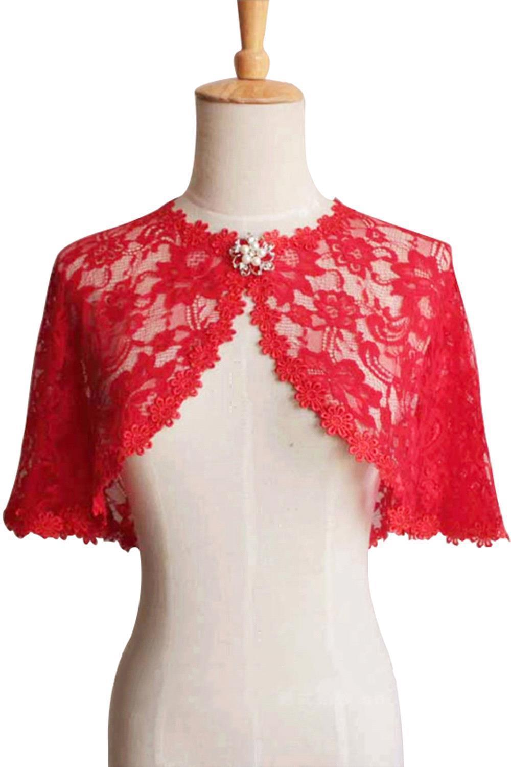 Sort blonde bryllup bolero skuldertræk brude sjal slå om jakke kvinder cape stole frakke mariage bride tilbehør