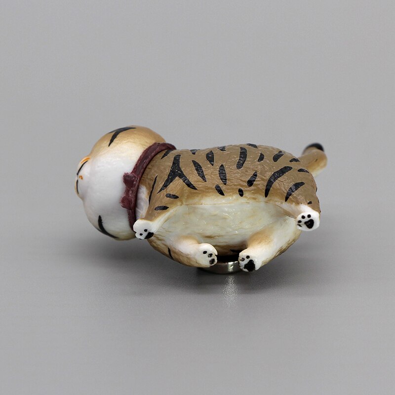 Combinación de gatitos japoneses para refrigerador, de colección de recuerdos, lindos imanes de nevera para gatos pequeños, animales amarillos, negros y blancos