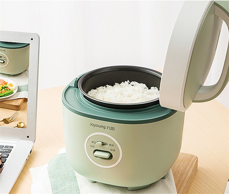 220V 2L Electric Rice Cooker Household Mini Multi Cooker Automatic Rice Cooking Pot EU/AU/UK/US Plug