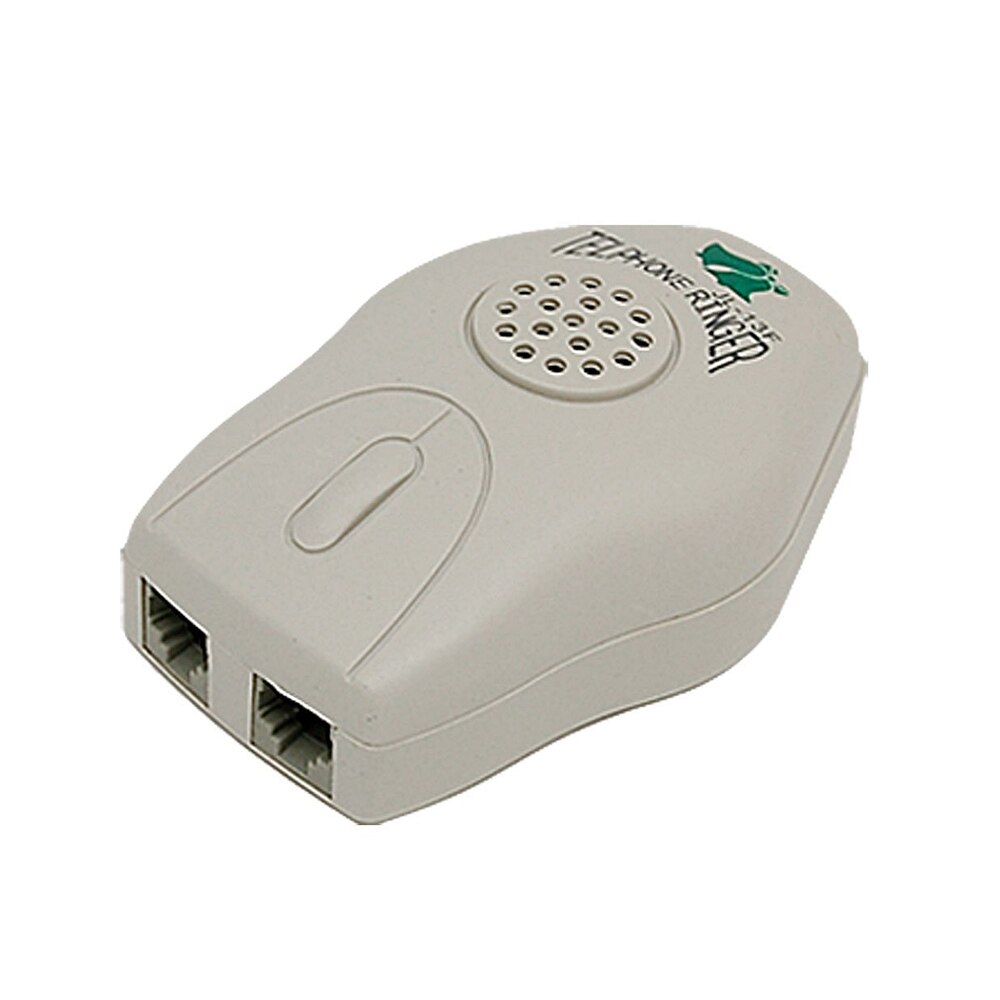 RJ11 Loud Sound Telephone Ring Amplifier Ringer Landline Phone Bell Ringer for The Old Elder Noisy Places