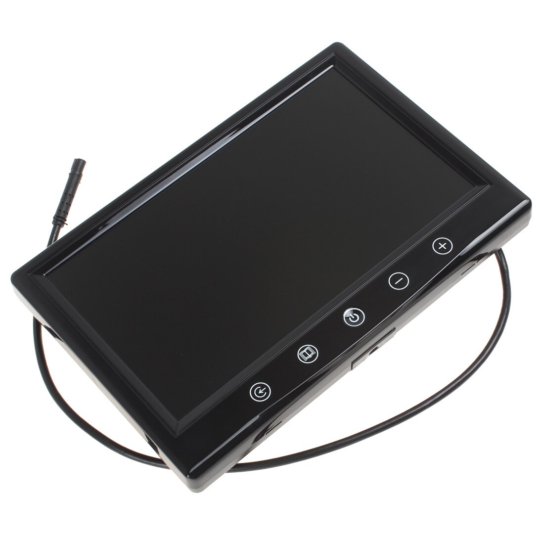 9 Inch 800x480 High Resolution Car Monitor 12V 6W TFT LCD Color Screen Auto Rearview Mirror Monitors With 2 Video Input