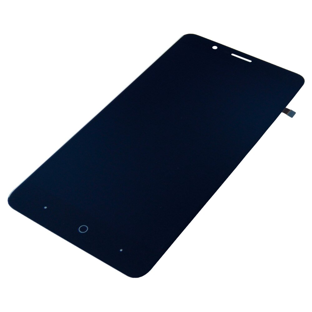 Para zte lâmina z max z982 display lcd tela de toque assembléia substituição com quadro