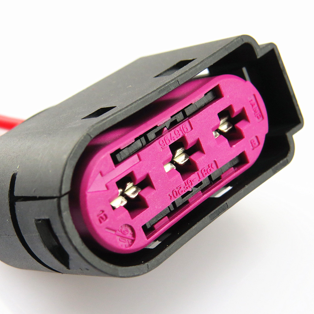 SCJYRXS 1J0937773 1J0 937 773 Fuse Box 3 Pin Connector Plug Cable For VW Beetle Bora Golf MK4 A3 TT Octavia Seat Leon Toledo