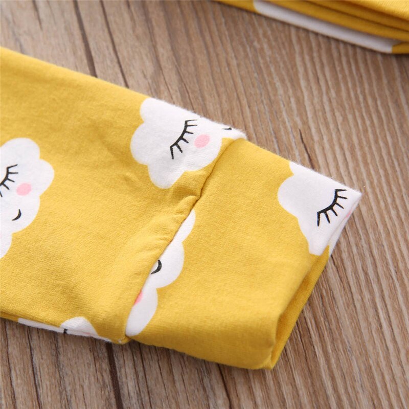 Schattige baby rompertjes babymeisje jongen cartoon romper lange mouwen jumpsuit playsuit outfits babykleding met hoofdband