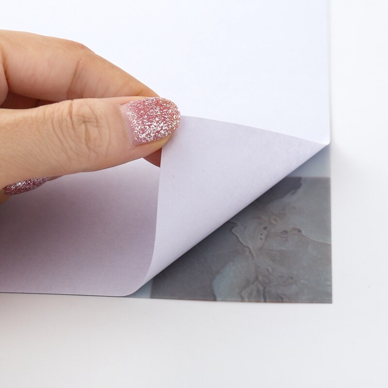 Simulation Tile Wall Sticker Mosaic Effect Self-Adhesive Wallpaper Frame (20CM Width x 20CM Length) Simulation Tile Sticker x 1