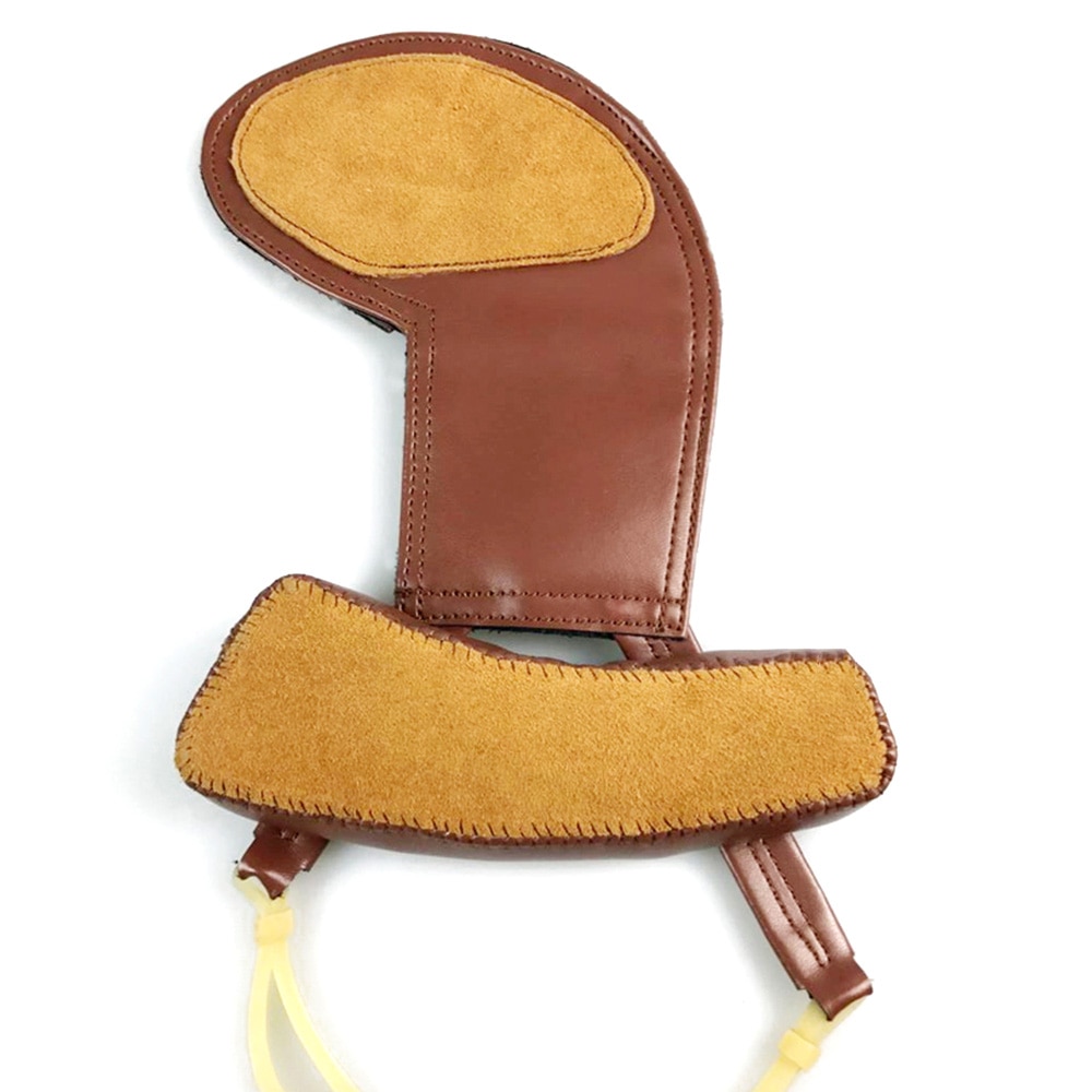 Violin Shoulder Rest 1/4 4/4 1/8 Beautiful Leather Chinrest Pad Padded Violin Chin Shoulder Fiddle Partners Musical Instruments