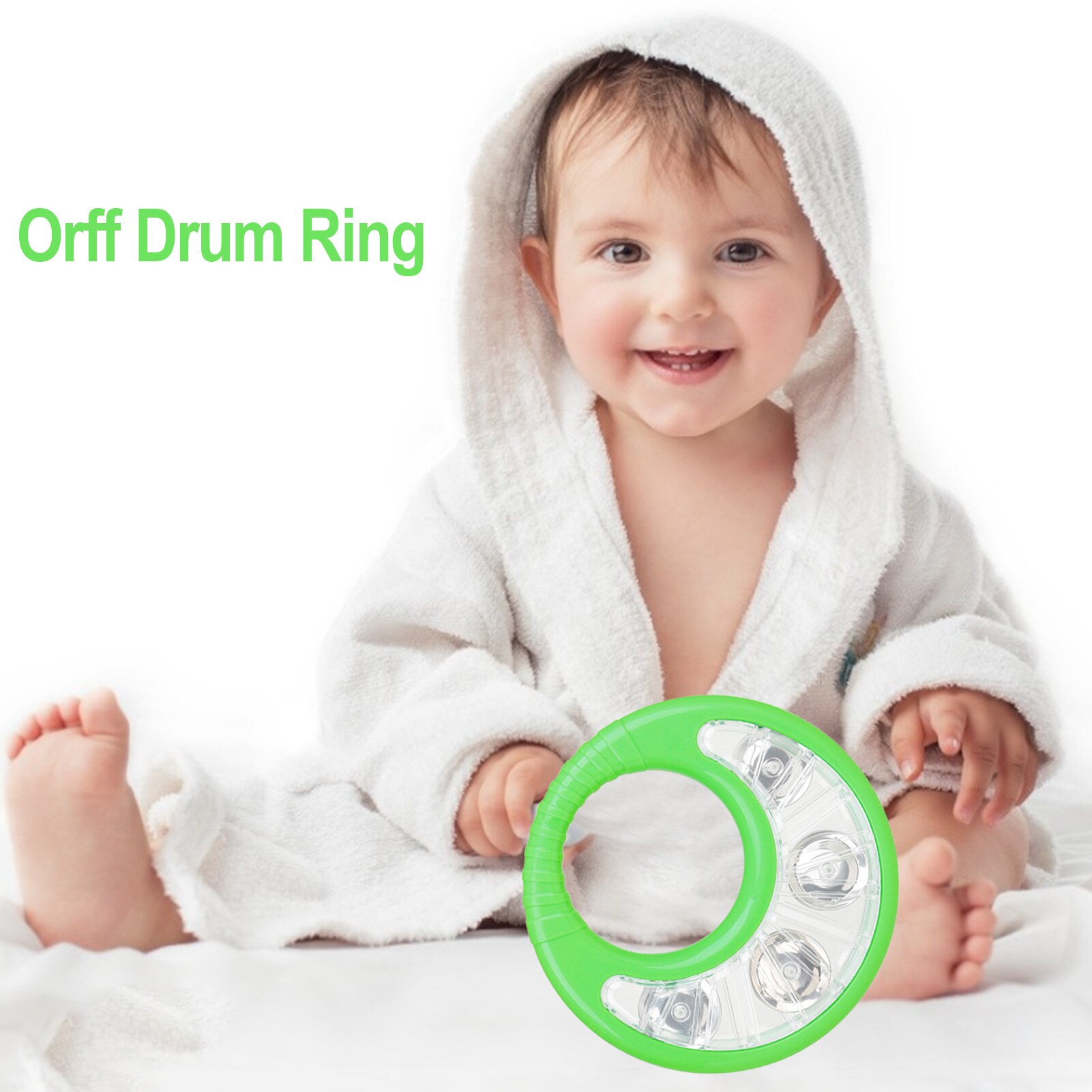 Instruments de musique à Percussion, cloche à main, tambour de fête KTV, jeu de cloches, jouet pour bébé, tambourin pour enfants