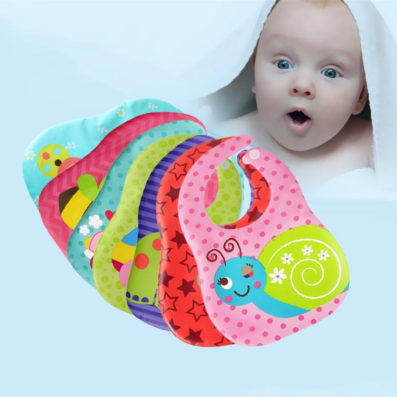 Bavoir de manger jetable en trois dimensions | Éponge Super douce, à doublure interne, imperméable pour bébé