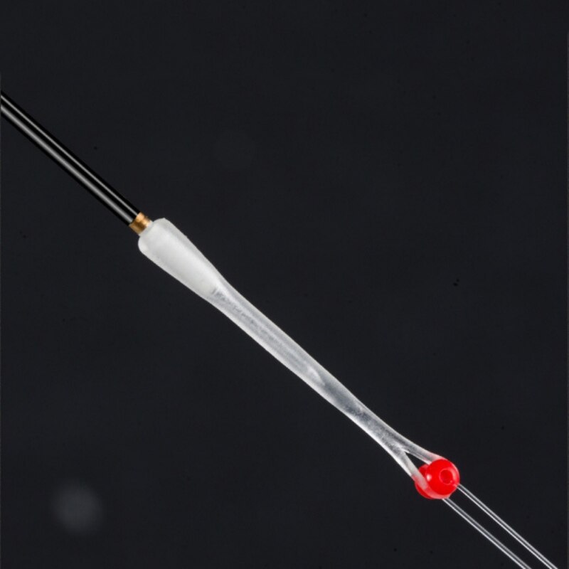 100Pcs Float Tube Soft Core Float Rest Silicone Material Soft Tail Fishing Float Fishing Bobber Peche Accesories