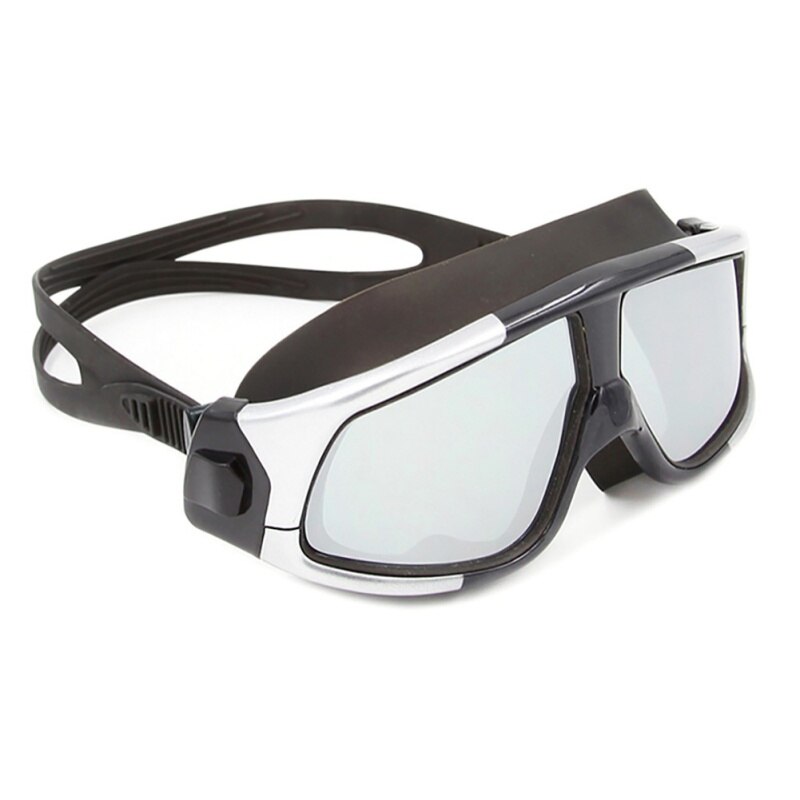 Outdoor Diving Glasses Swimming Big Frame Goggles Waterproof Soft Silicone Eyewear