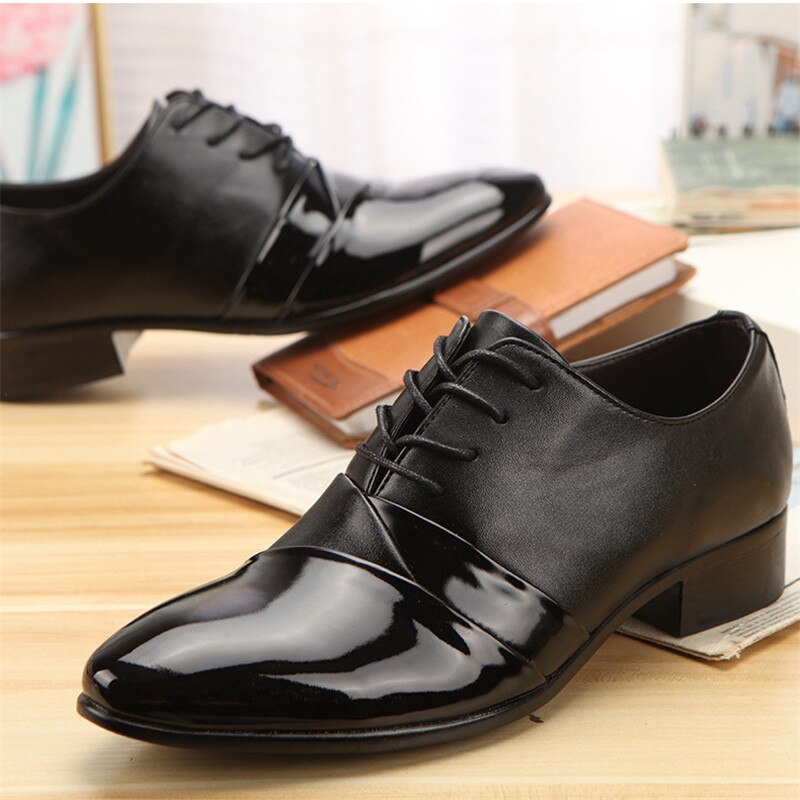 Mens Witte Jurk Schoenen Man Trouwschoenen Mannen Schoenen Lederen Formele Pak Schoenen Zapatos Oxford Hombre Chaussure Homme Mariage