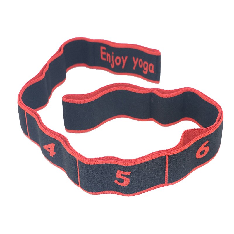 Yoga Stretch Band - Widerstandsband Elastisches Tanzband Trainingsband Fitness Dehnen Crossfit: Rot