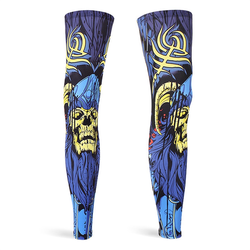 Jambières de pour hommes et femmes, protection UV, vtt, cyclisme, manches de jambe, vélo,