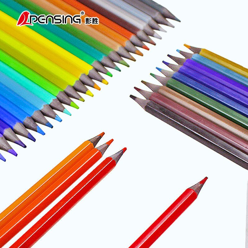 Lápiz de Color avanzado, sin madera, juego de lápices de colores pintados a mano para niños, lápiz de colores al óleo, crayón, dibujo artístico
