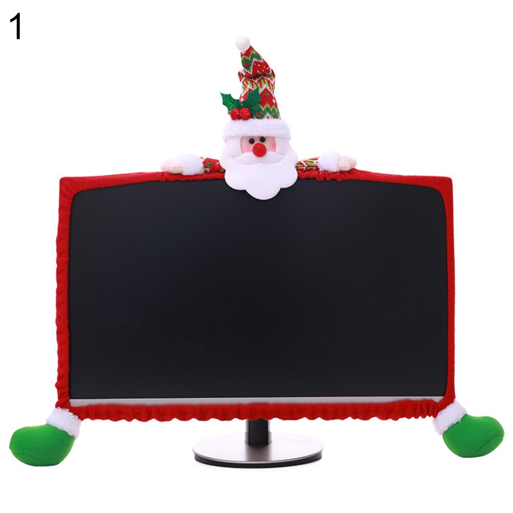 Xmas Kerstman Rendier Sneeuwpop Kerst Computer Sleeve Cover Decoratie Boost up Kerst met deze computer mouw