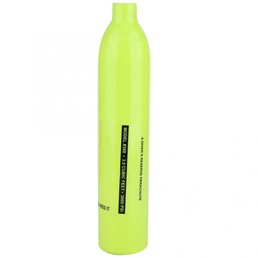 Dykke oksygentank dykke oksygen tank tilbehør mini scuba oksygen flaske tank flaske 85 liter svømmedykker utstyr