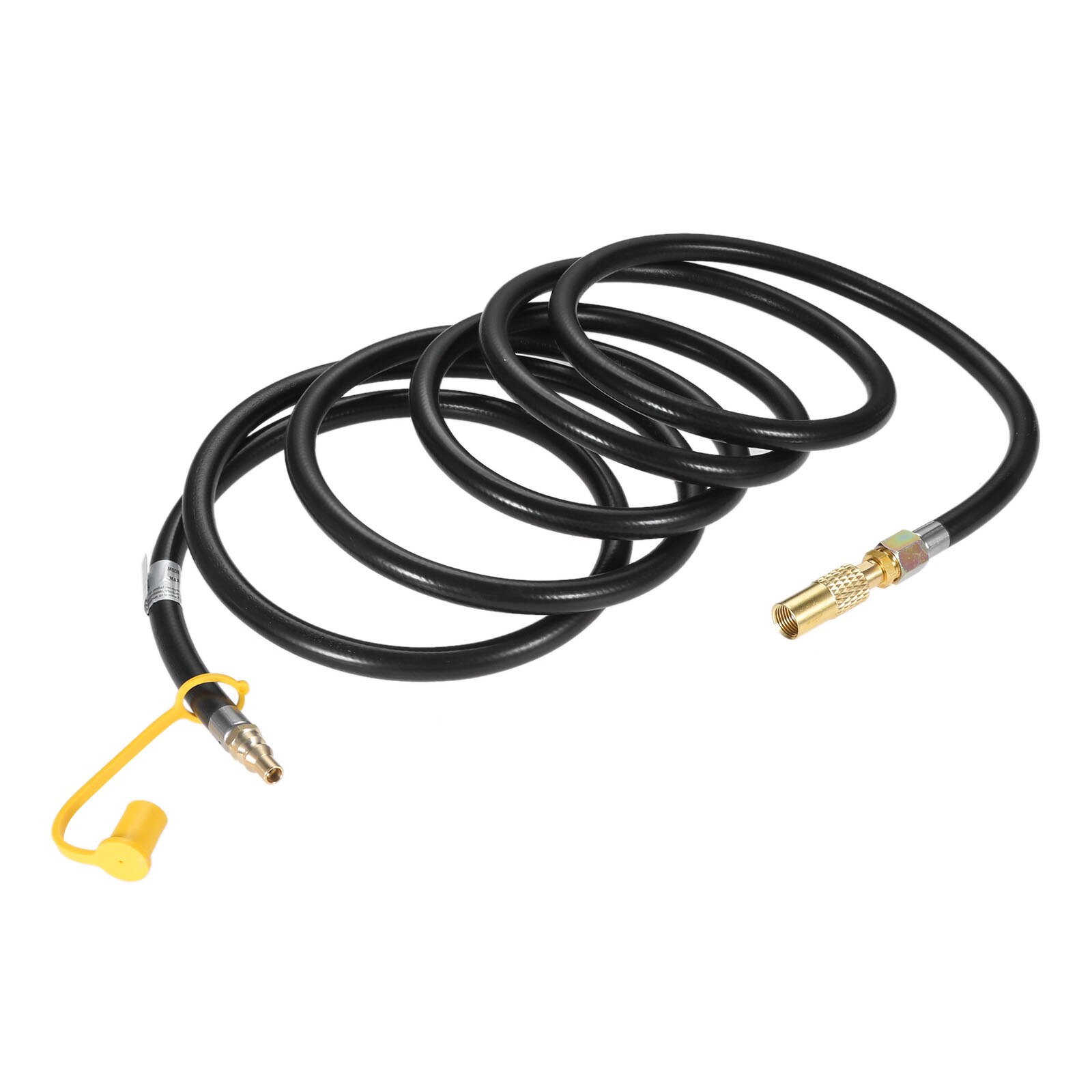 12FT Low Pressure 1/4" Quick Connect Disconnect Plug RV Trailer Propane Extension Hose