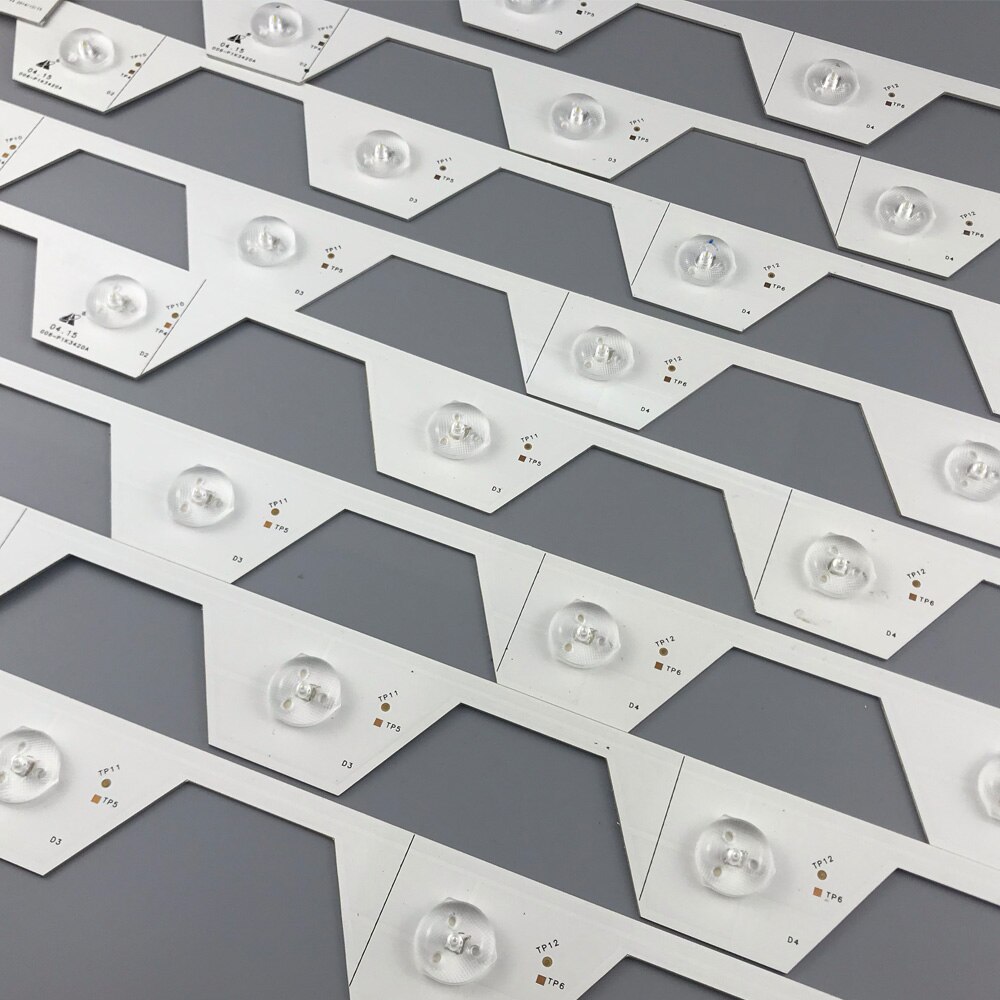 8pcs LED Backlight 6 lamp For TCL L50E5800A U50S6806S LVU500NDEL SW-4C-LB5006-YH2 4C-LB5006-HR2 LB5005 TMT_50E5800_8X6_3030C