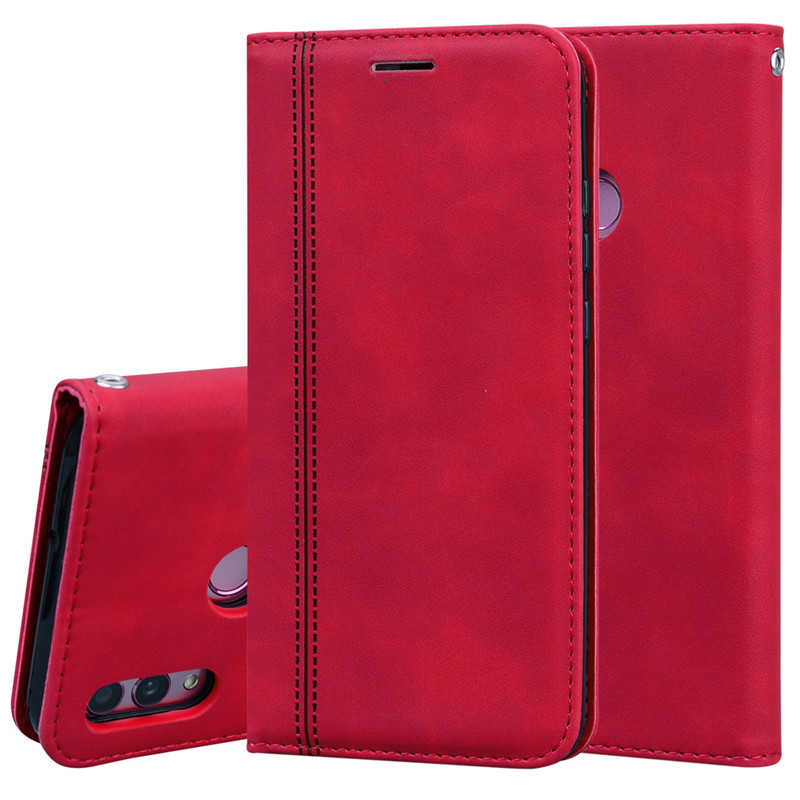 Huawei P Smart Case Magnetische Leather Wallet Flip Card Hold Phone Case Voor Huawei P Smart POT-LX1 POT-LX3 cover Coque