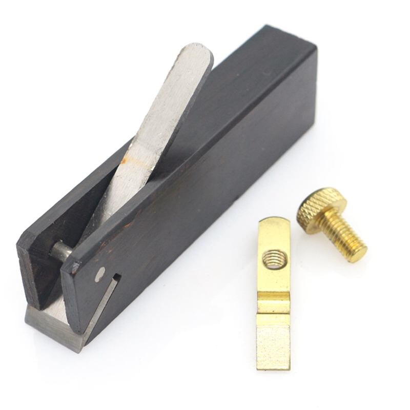 Eleg-Mini Hout Hand Schaafmachine Bediend Houtbewerking Tool Duurzaam Hoek Schaafmachine Luthier Tool Viool Maken Carpenter Tool