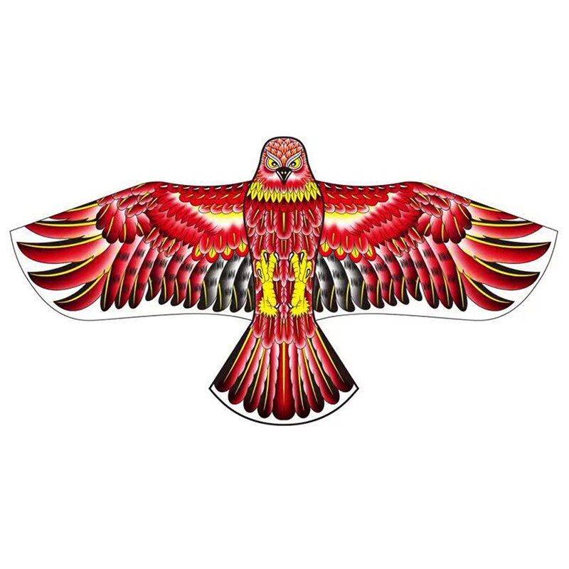 1.2M Flat Eagle Kite With 50 Meter Kite Line Flying Bird Windsock Outdoor Toys 1 Pcs