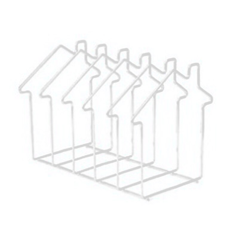 Nordic Simple Bookend Book Stand Support Desktop Storage Rack Bookshelf Holder U4LD: W-D