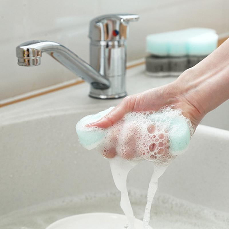 Cloud Shape Sponge Brush Household Cleaning Tools Decontamination Magic Rubbing 1Pc Sponge Brush
