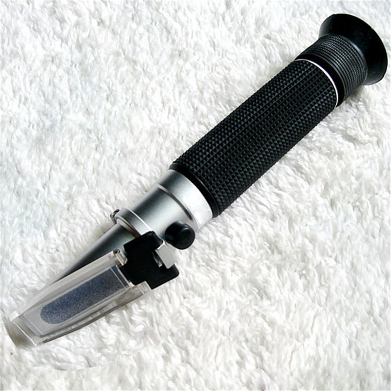 Optical Salometer Salinity Meter Refractometer Meter 0-10% 1.000-1.070SG for Marine Aquaculture Food Salt Tester with Retail Box