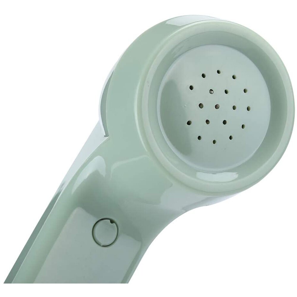 Vintage fasttelefon telefon retro stil ledet stasjonær telefon antikk europeisk telefon grønn hd -samtale stor klar knapp