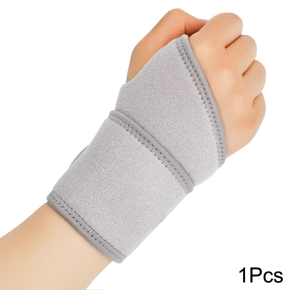 1Pcs/2Pcs Adjustable Wristband Carpal Tunnel Brace Wrist Support Sport Tendonitis Pain Relief for Arthritis Wrist Bandage Wrap: Burgundy