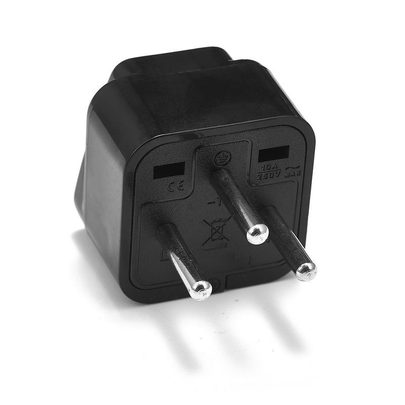 Universele Israël Il Plug Adapter Eu Europese Us Uk Naar Il Israël Egypte Travel Adapter Elektrische Plug Power Charger Socket outlet