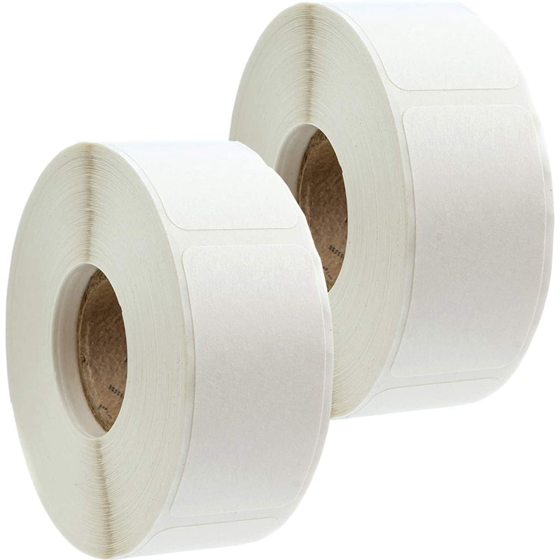 Removable Freezer Labels Food Storage Stickers 1X3in Refrigerator Freezer Labels Adhesive Paper Labels(2 Roll,Blank): Default Title