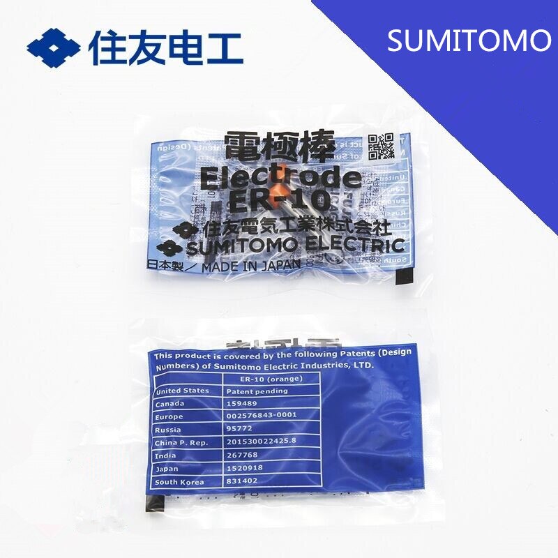 Sumitomo er -10 elektrode til t -71c t -72c t -39 t-81c t -82c z1c z2c q101 t-400s fiberoptisk svejsemaskine