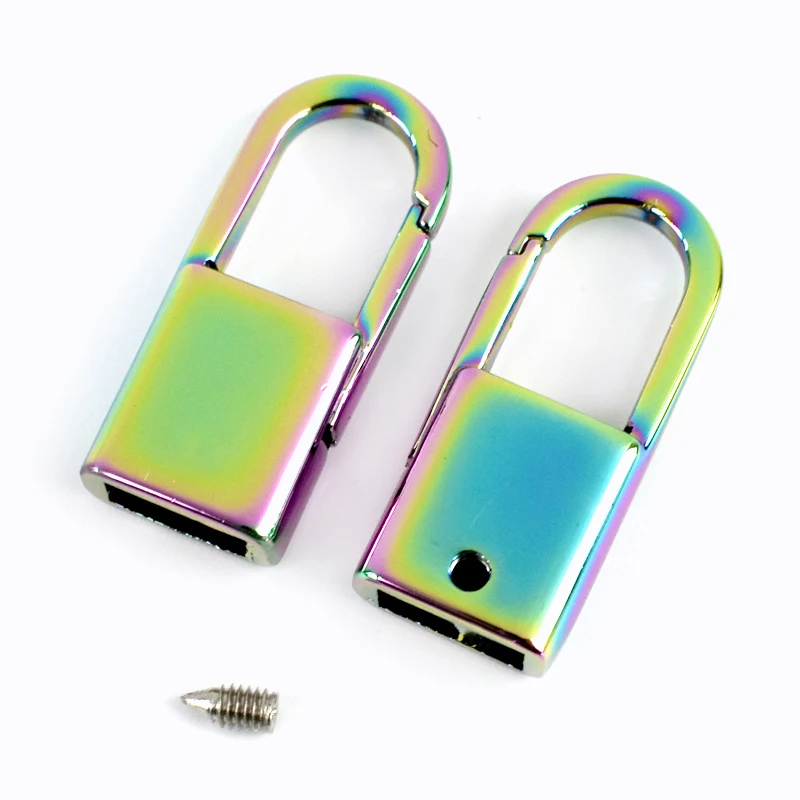 5/10/20 Stuks Metalen Handtas Gespen Voor Riem Schoudertas Side Clip Sluiting Schroef Keten Handvat hanger Haak Diy Hardware Accessoires: 6 # / zwart nikkel